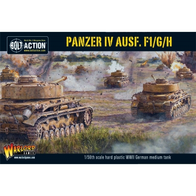 Czołg Panzer IV AUSF. F1/G/H Medium tank - figurka Bolt Action