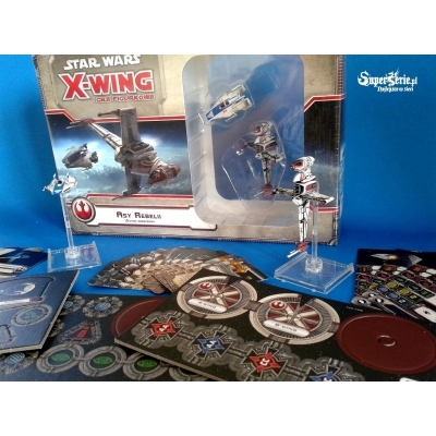Gra Figurkowa X-Wing dodatek Asy Rebelii: A-Wing, B-Wing 
