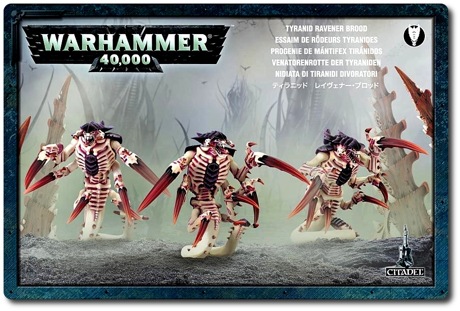 Warhammer 40,000 Tyranidzi Ravener Brood