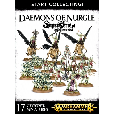 Start Collecting: Figurki Daemons of Nurgle zestaw startowy