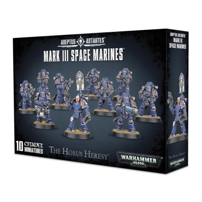 Mark III Space Marines - figurki Warhammer 30.000
