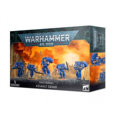 Figurki Space Marines Assault Squad w sklepie z figurkami GW