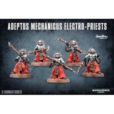 Figurki Adeptus Mechanicus Fulgurite Electro-Priests