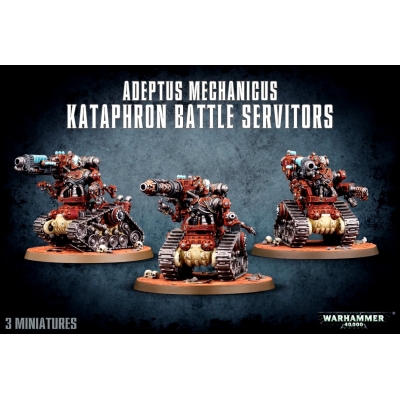 Adeptus Mechanicus figurki Kataphron Battle Servitors