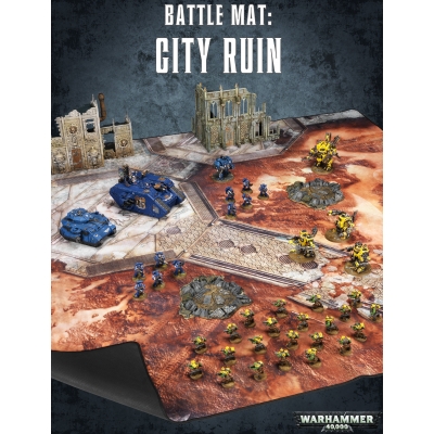 Warhammer 40,000 Battle Mat: City Ruin - mata do gry