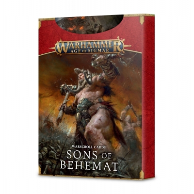 Warscroll Cards: Sons of Behemat