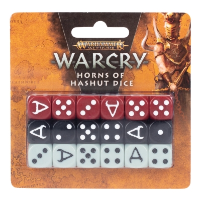 Warcry: Horns of Hashut Dice Set