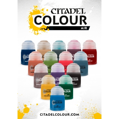 Citadel Colour: Air Paints. farbki Air