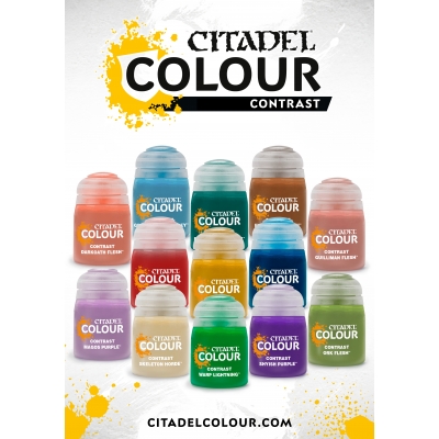 Citadel Colour: Contrast Paints. farbki kontrastowe w tanim sklepie GW