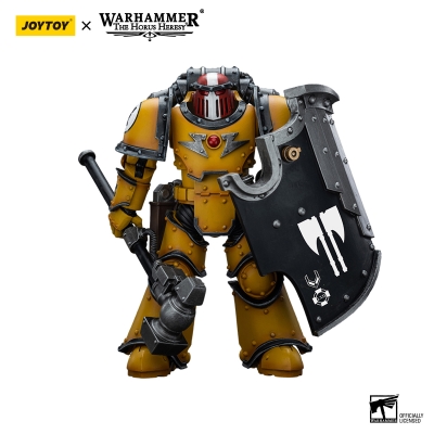 Figurka JOYTOY Imperial Fists Legion MkIII Breacher Squad Sergeant with Thunder Hammer