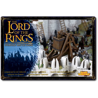 Gondor - Gondor Battlecry Trebuchet z figurkami