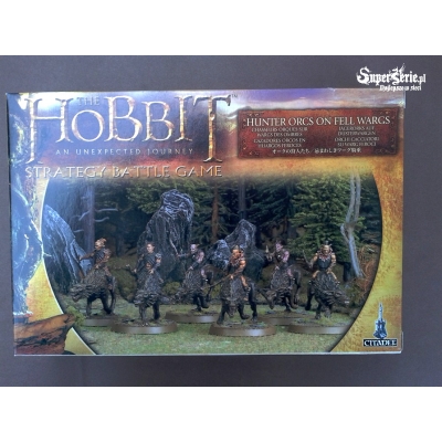 The Hobbit - Figurki Hunter Orcs on Fell Wargs