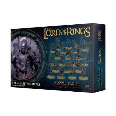 Lord of the Rings Isengard Figurki Uruk-Hai Warriors,