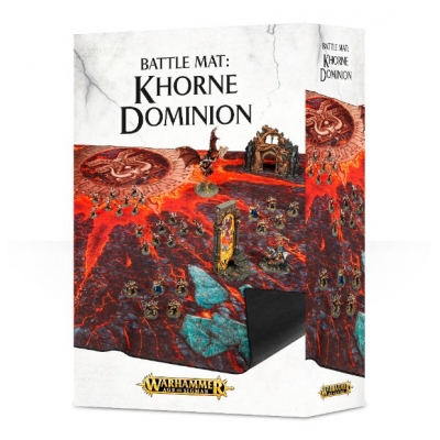 Warhammer Age of Sigmar Battle Mat: Khorne Dominio - mata do gry
