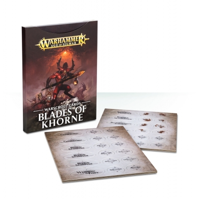 Warscroll Cards: Blades of Khorne /English/