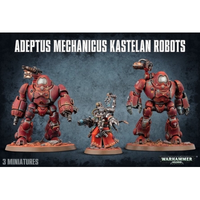 Adeptus Mechanicus figurki Kastelan Robots