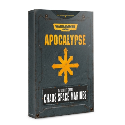 Warhammer 40,000: Apocalypse Datasheets: Chaos Space Marines (ENG)