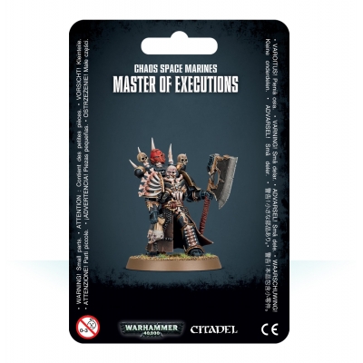 Chaos Space Marines Figurka Master of Executions