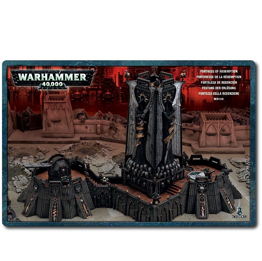 Цена искупления. Warhammer 40k: Fortress of Redemption. Крепость искупления Warhammer. Warhammer 40k Fortress. Крепость искупления Warhammer 40000.