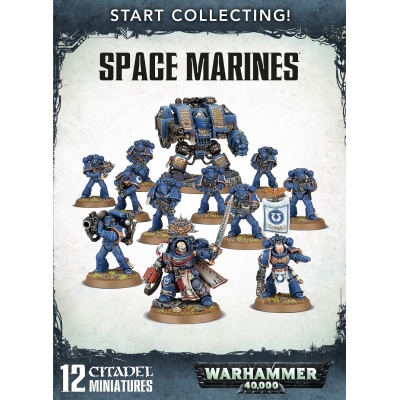 Start Collecting: Figurki Space Marines zestaw startowy
