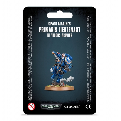 Figurka Primaris Lieutenant in Phobos Armour